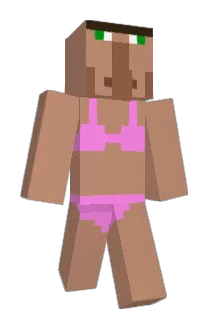 uTravis Minecraft avatar full body