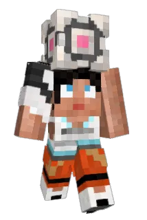 ubiquitous Minecraft avatar full body