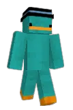 ufoix Minecraft avatar full body