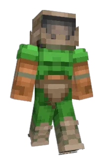 ugyuu Minecraft avatar full body
