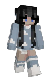 uhitsmaryam Minecraft avatar full body