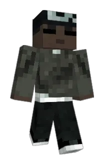 uliczny Minecraft avatar full body