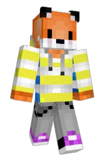 ultifoxx Minecraft avatar full body