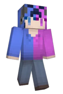 ultrawater Minecraft avatar full body