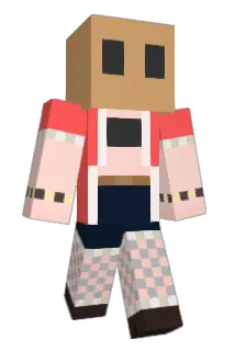 umekko Minecraft avatar full body
