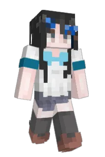 uminomokuzu_net Minecraft avatar full body