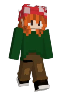 unadorned Minecraft avatar full body