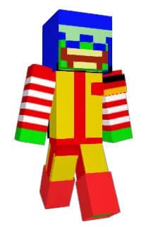unbornchild Minecraft avatar full body