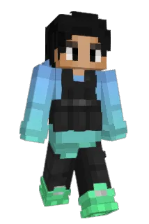 unchilled Minecraft avatar full body