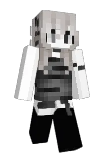 underdrawing Minecraft avatar full body