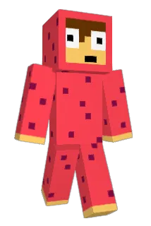 undistracted Minecraft avatar full body