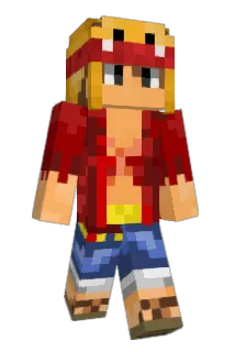 ungefilmt Minecraft avatar full body