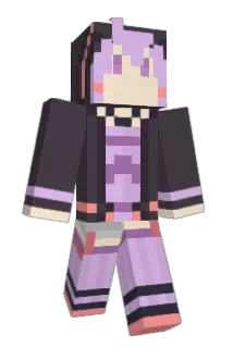 unimiho Minecraft avatar full body