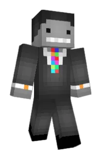 unixbot Minecraft avatar full body