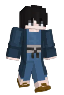 unlustiger Minecraft avatar full body