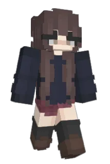 unmily Minecraft avatar full body