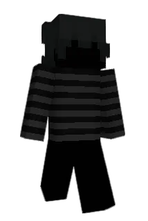 unpained Minecraft avatar full body