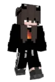 unpxsitive Minecraft avatar full body