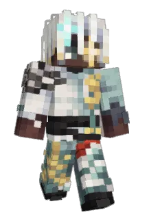 unvoked Minecraft avatar full body