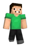 unwinner Minecraft avatar full body
