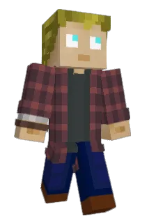 upsidedowngame Minecraft avatar full body