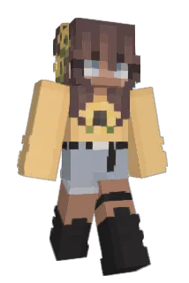 upsidedowntex Minecraft avatar full body