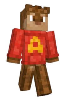 upsideosaurus Minecraft avatar full body