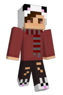 uptightshark Minecraft avatar full body