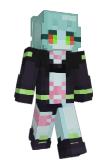 uraniium Minecraft avatar full body