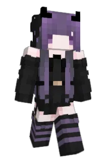 urinbeutel Minecraft avatar full body