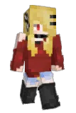 usabae Minecraft avatar full body