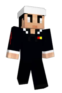 usanavy Minecraft avatar full body