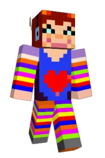usha81 Minecraft avatar full body