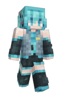 uwubloomy Minecraft avatar full body