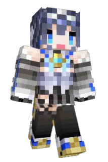 uwukappauwu Minecraft avatar full body