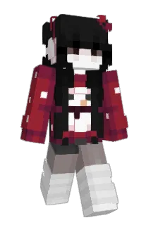 uwulevi Minecraft avatar full body