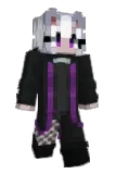 v1ol3t Minecraft avatar full body