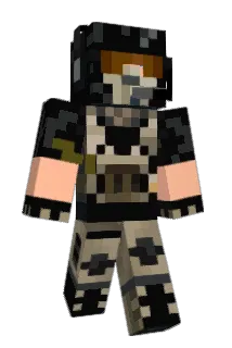 vBakeer Minecraft avatar full body