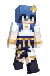 vErystal Minecraft avatar full body