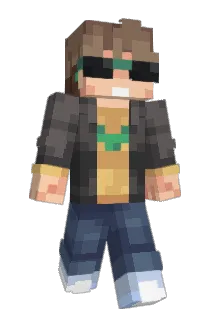 vMario Minecraft avatar full body