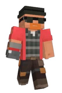 vackator Minecraft avatar full body