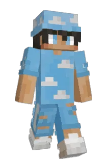 vacum Minecraft avatar full body