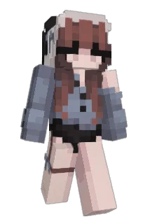 vamp1r1na Minecraft avatar full body