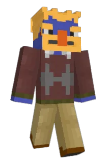 van_grover Minecraft avatar full body