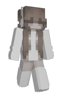 vanillestokje Minecraft avatar full body