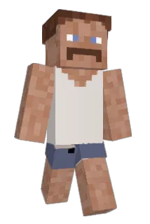 vannlekasje Minecraft avatar full body