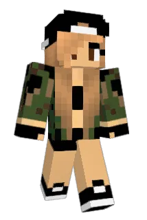 vballgirly Minecraft avatar full body