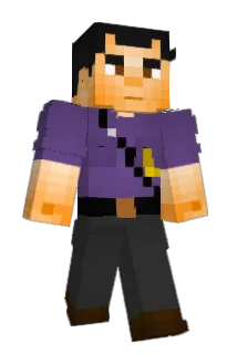 vcBinary Minecraft avatar full body