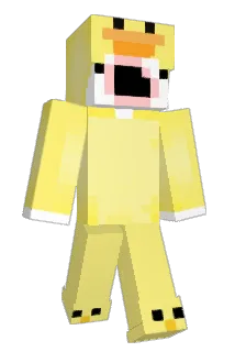 vday Minecraft avatar full body