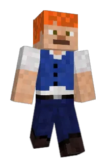 veggieace Minecraft avatar full body